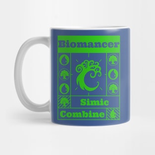 Simic Combine | Biomancer| MTG Guild Green on Blue Design Mug